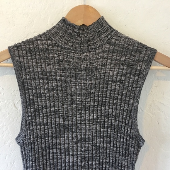 Roxy Hello Fall Sleeveless Rib Knit Midi, Grey - Picture 7 of 8